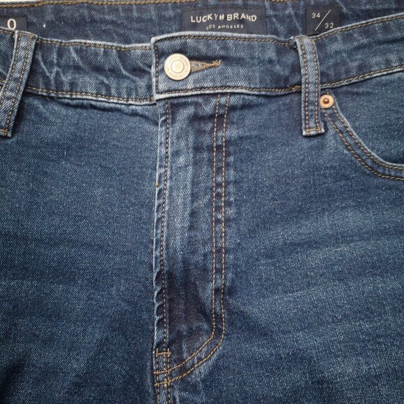 Lucky Brand #410 Straight Legs Men's Size 34/32 Medium Wash Jeans - Picture 8 of 16